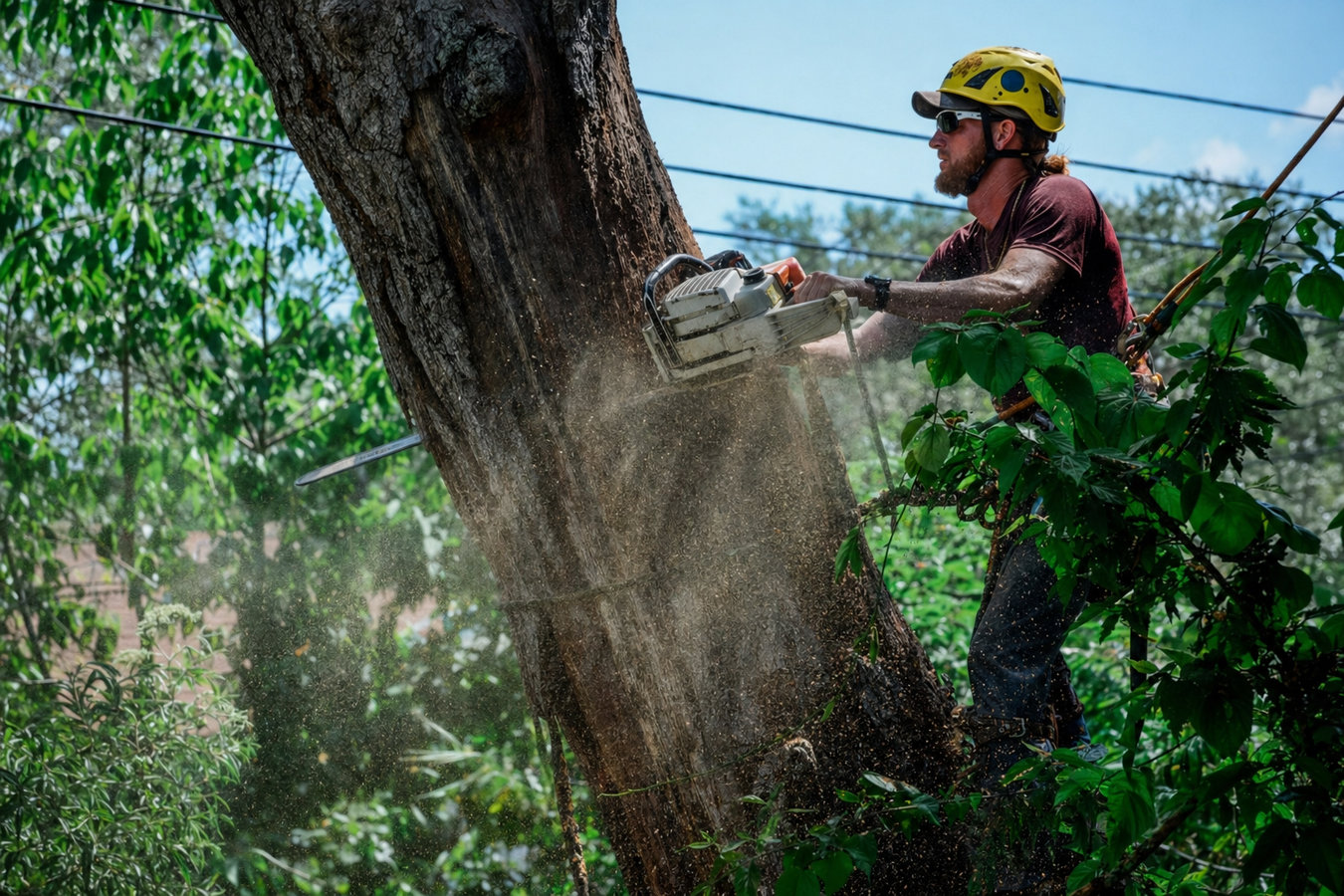 Tree removal in Perris, CA
